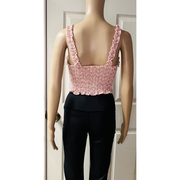 Kirious Los Angeles 100% Cotton Nordstrom Button Blouse Floral Pink Size M - Picture 2 of 7
